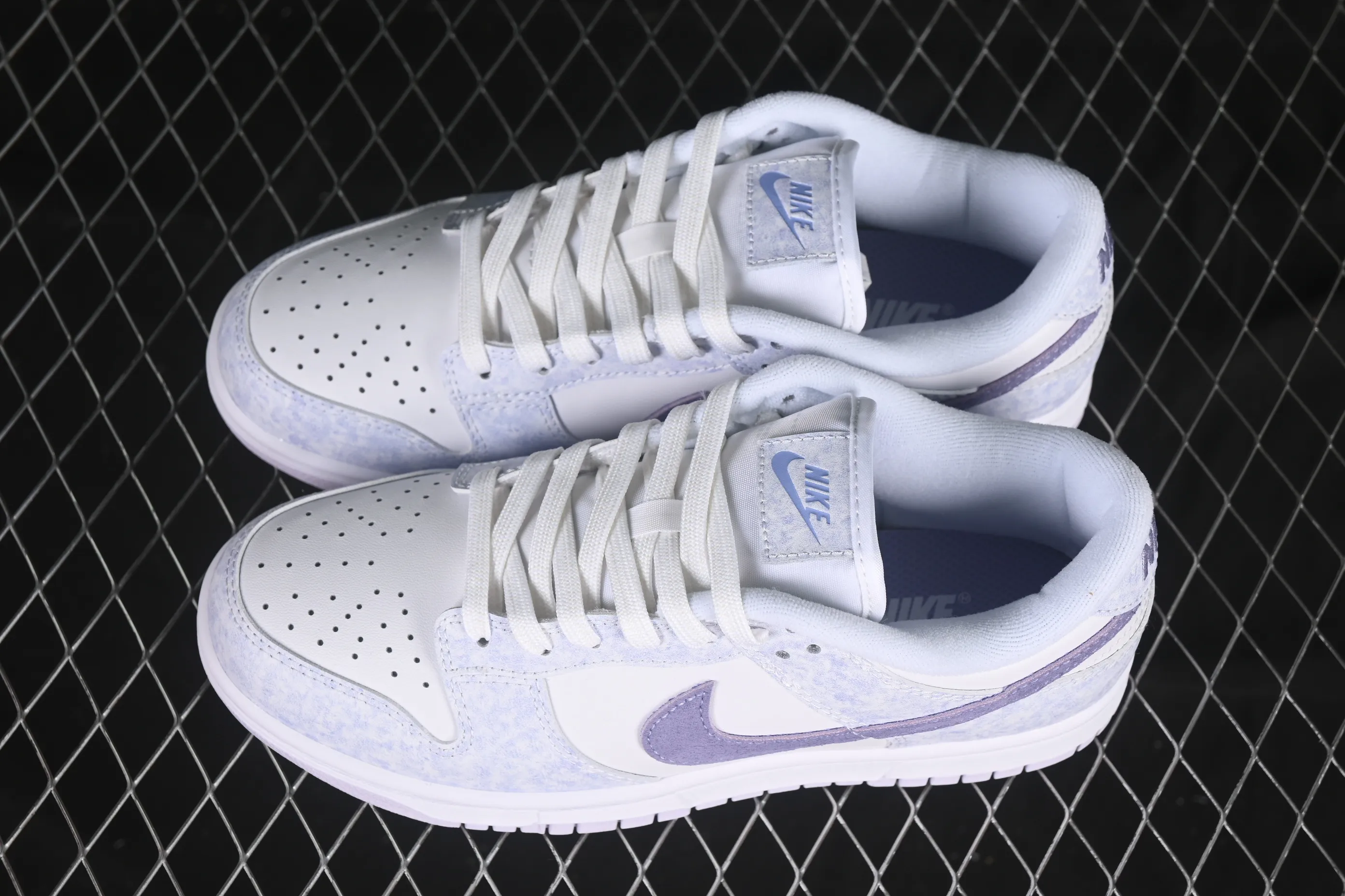 All categories Nk SB Dunk series Nk SB Dunk Low low-top sneakers Nike SB Dunk Low Prm white and light purple color SB low-top casual sneakers DM9467-500